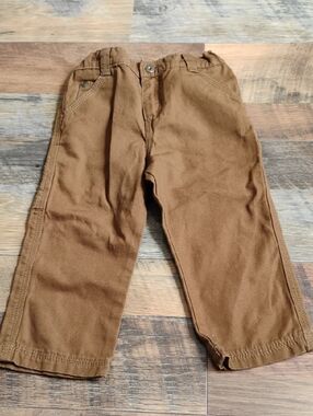 Wrangler Kids Brown Casual Cotton Pants